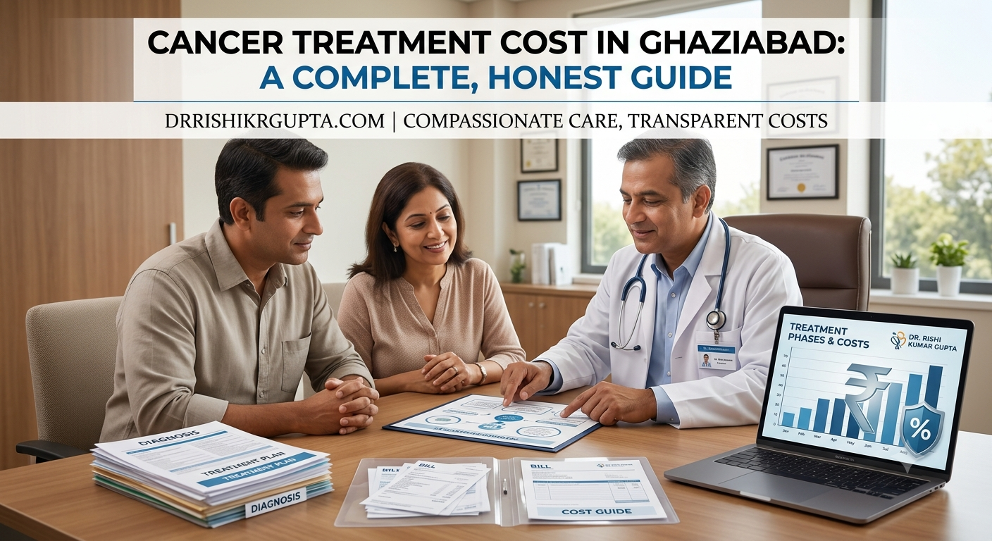 Cancer treatment cost in Ghaziabad consultation with Dr. Rishi Kumar Gupta